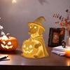 Собака Лампа-призрак Хэллоуин Такса Призрак Ночник Настольный Светодиодный Щенок Украшение Каминная полка Прикроватный Свет-призрак Подарок для Любителей Собак