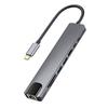 10 In 1 USB C Hub Type C To HDMI Adapter with PD Charging USB 3 0 Ports for Laptop MacBook Pro Air