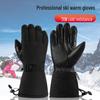 Unisex Winter Ski Gloves: 3M Insulation, Waterproof, Cold-Proof, Fingerless, Touchscreen-Compatible