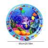 Summer Cooling Pet Water Bed Water Sensory Playmat with Fish Water Sensor Play Mat Tummy Time Water Play Mat for Bored Cats