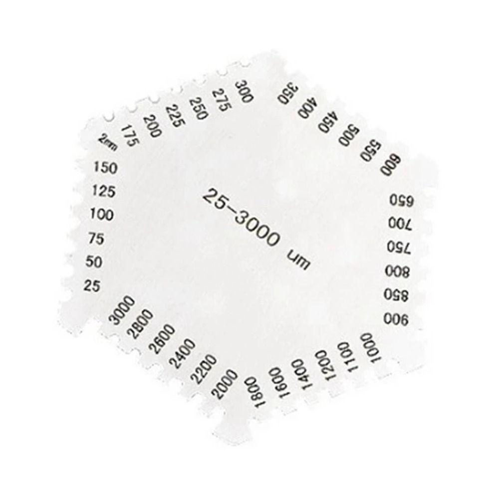 High Precision Wet Diaphragm Thickness Gauge Paint Coating Width Measuring Instruments Color Paint