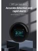 TUYA WiFi Газовый сигнализатор утечки с удаленным уведомлением и клапаном перекрытия