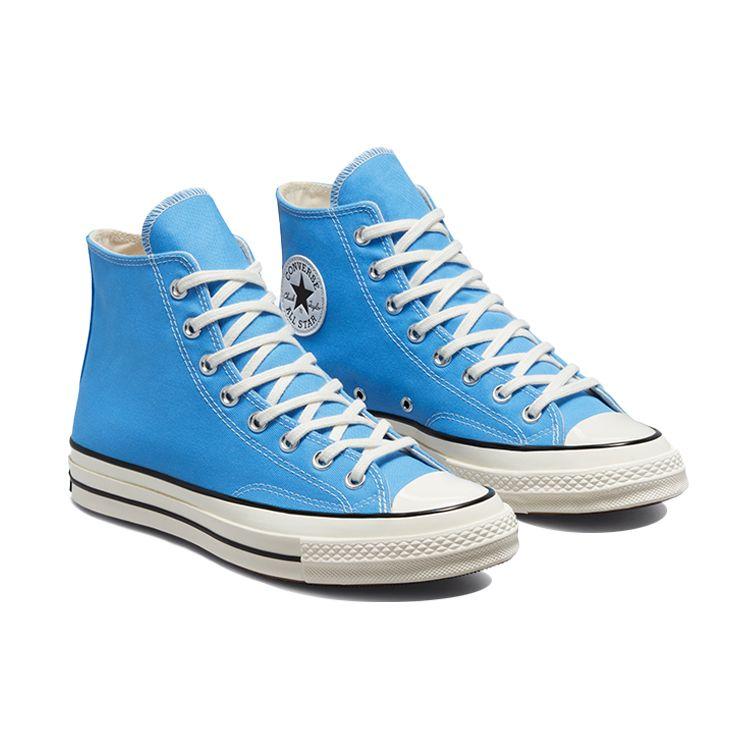 Converse Chuck 70 High University Blue Unisex Sneakers Egret Black 171566C
