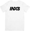 INXS Music Футболка унисекс из качественного хлопка, белая, для мужчин и женщин.
