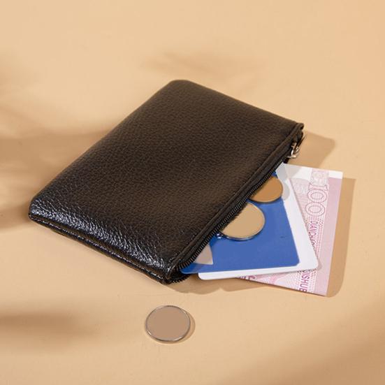 Сплошной цвет тонкий кошелек портативный модный минималистичный кошелек портмоне деньги дело