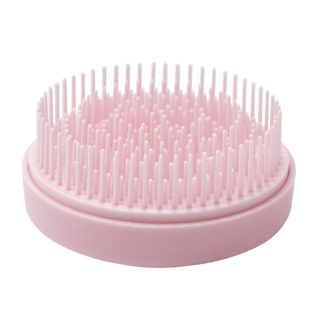 POCKET PACT Hair Brush with with for Going with Convenient for Going To Going Hair Care Smooth Easy Mirror, Lid, Out, Portable, Lightweight, Small,