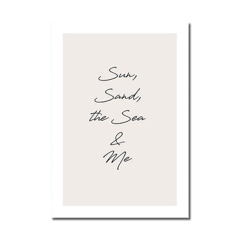 Плакат на скандинавскую тему, природный пейзаж, картина, абстрактная женская линия, настенная живопись, печать на холсте, песчаный пляж, картина с травой, современный домашний декор