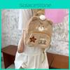 Plush Bears Chickens Squirrels Sheep Cartoon Backpack For Girls Soft School Bag With Zipper Closure And Internal Pockets