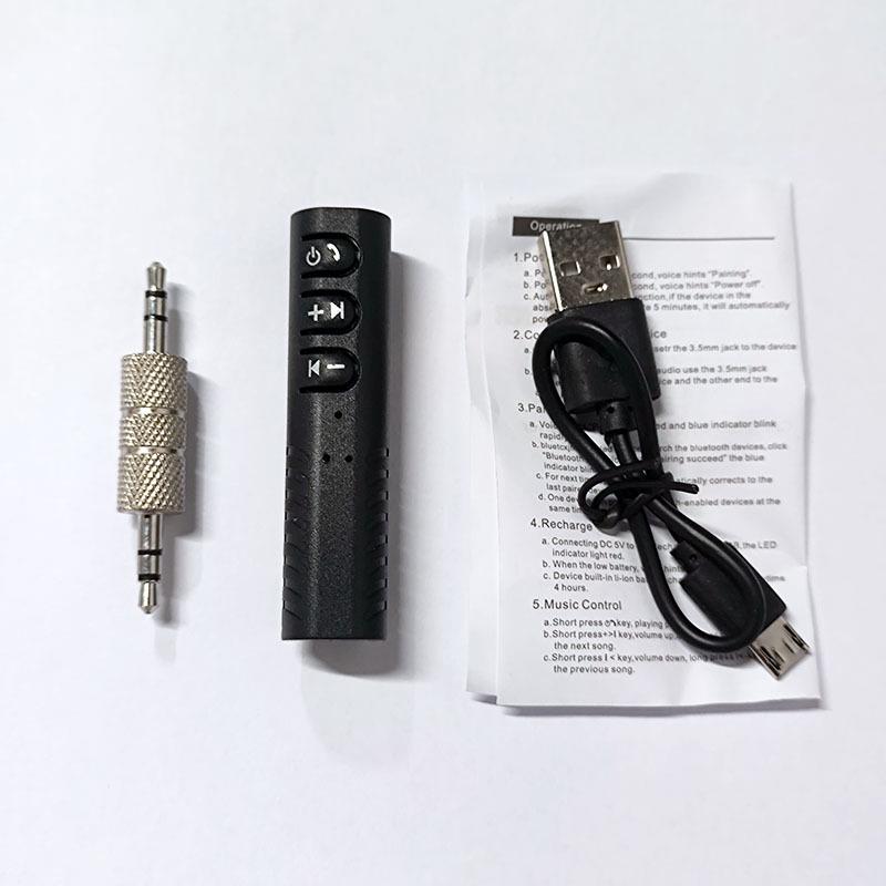 Bluetooth Автомобильный Беспроводной Аудиоприемник 3,5 мм Адаптер 450