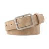 Casual Luxury Brand Design Square Pin Buckle Waistband Waist Band Leather Belt Ladies Dress Strap
