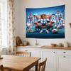Messi Lionel Messi Football Legend Large Decorative Tapestry, Great Holiday Gifts, Photo Backdrop for Bedroom Dorm Parties