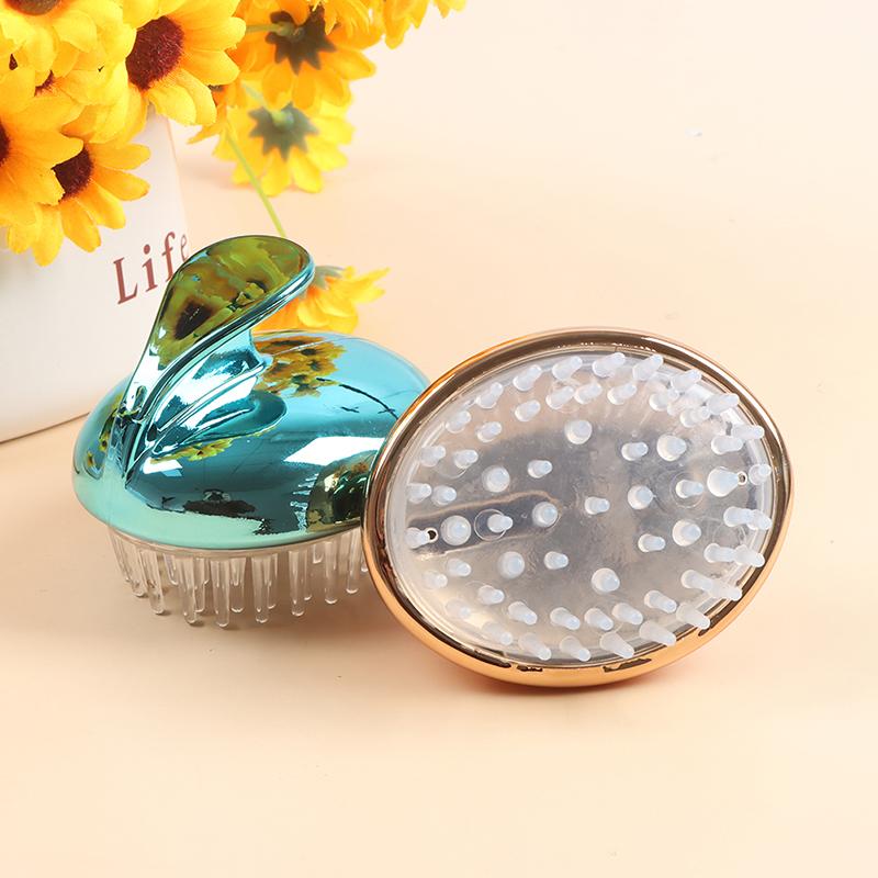 Силиконовый массажер для головы, шампунь, массажная щетка для кожи головы, расческа для мытья волос, щетка для душа для тела, ванна, спа, массажная щетка для похудения