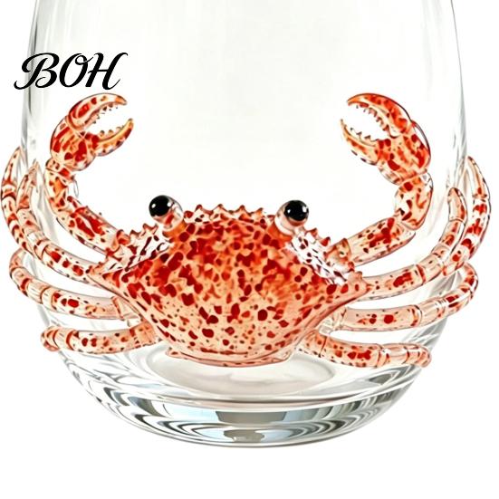 Sophisticated Coastal Style Drinkware 12oz Octopus Water Cup, Embossed Design, Hand Painted Marine Creative Tentacle Tumbler Drinking for Ocean Lovers