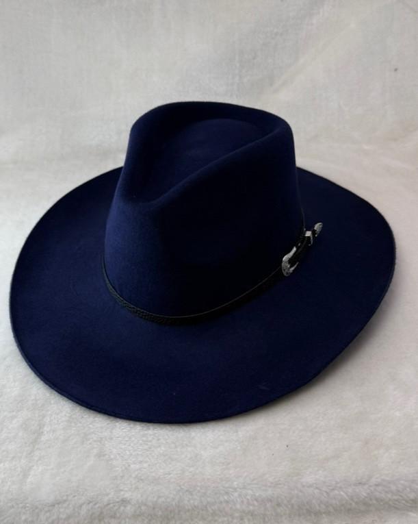 Hot autumn and winter wool, European and American style western cowboy hat, Tibetan top hat, traveling performance jazz hat