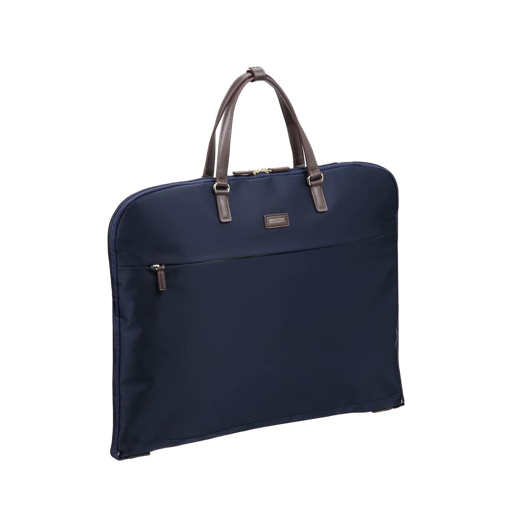 Garment Bag 1 Worn Teflon Treated with Back Pocket Navy [Macintosh Philosophy] [Amelia 2] No.68098