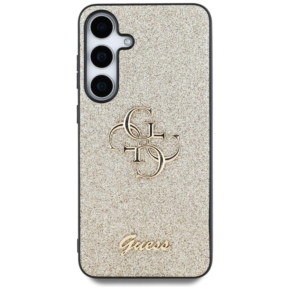 Etui Do Samsung Galaxy S25 Guess Fixed Glitter Złote