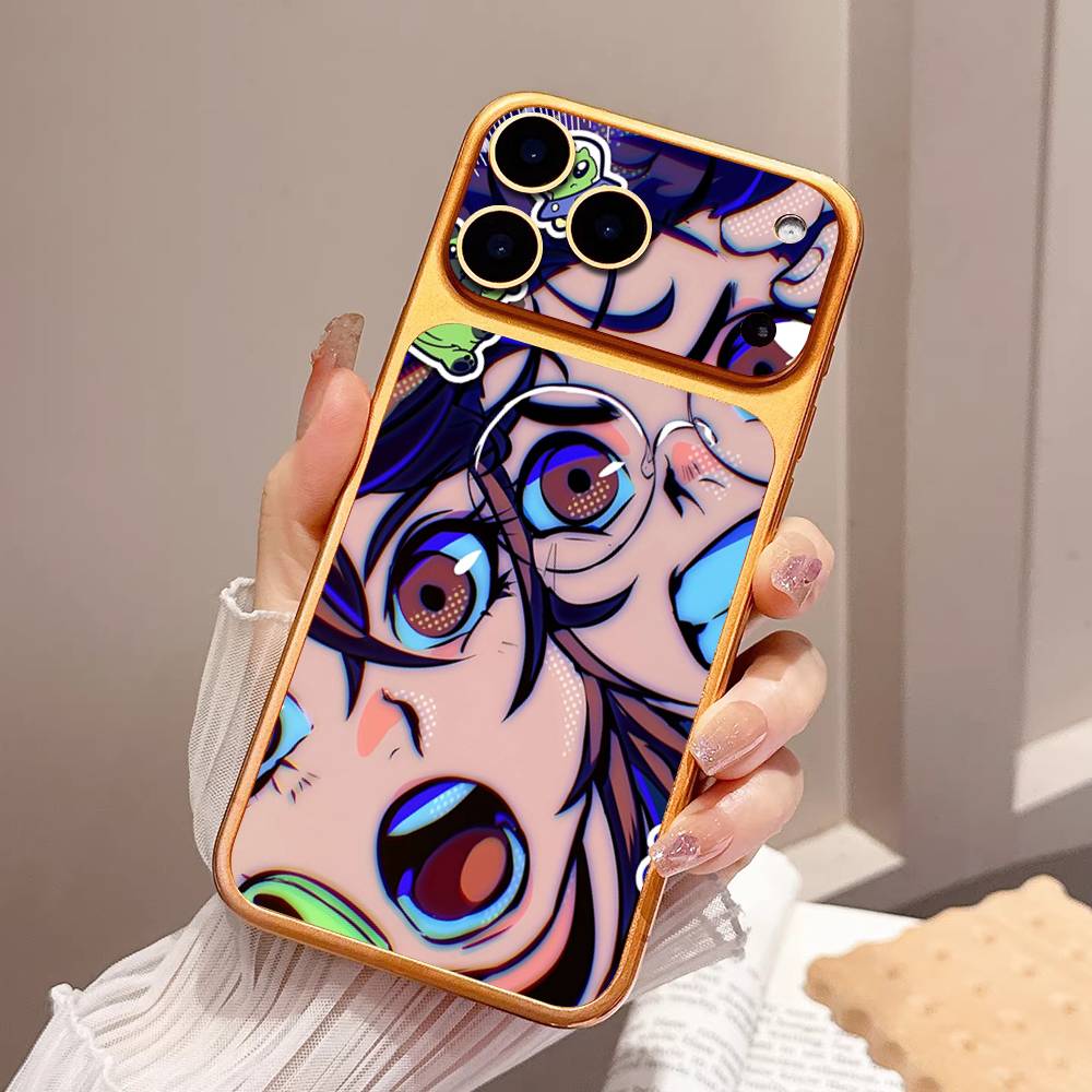 Adventure Anime Dandadan For IPhone 17 Pro/17 Pro Max Protective Film For Back, Camera(Not Phone Case)