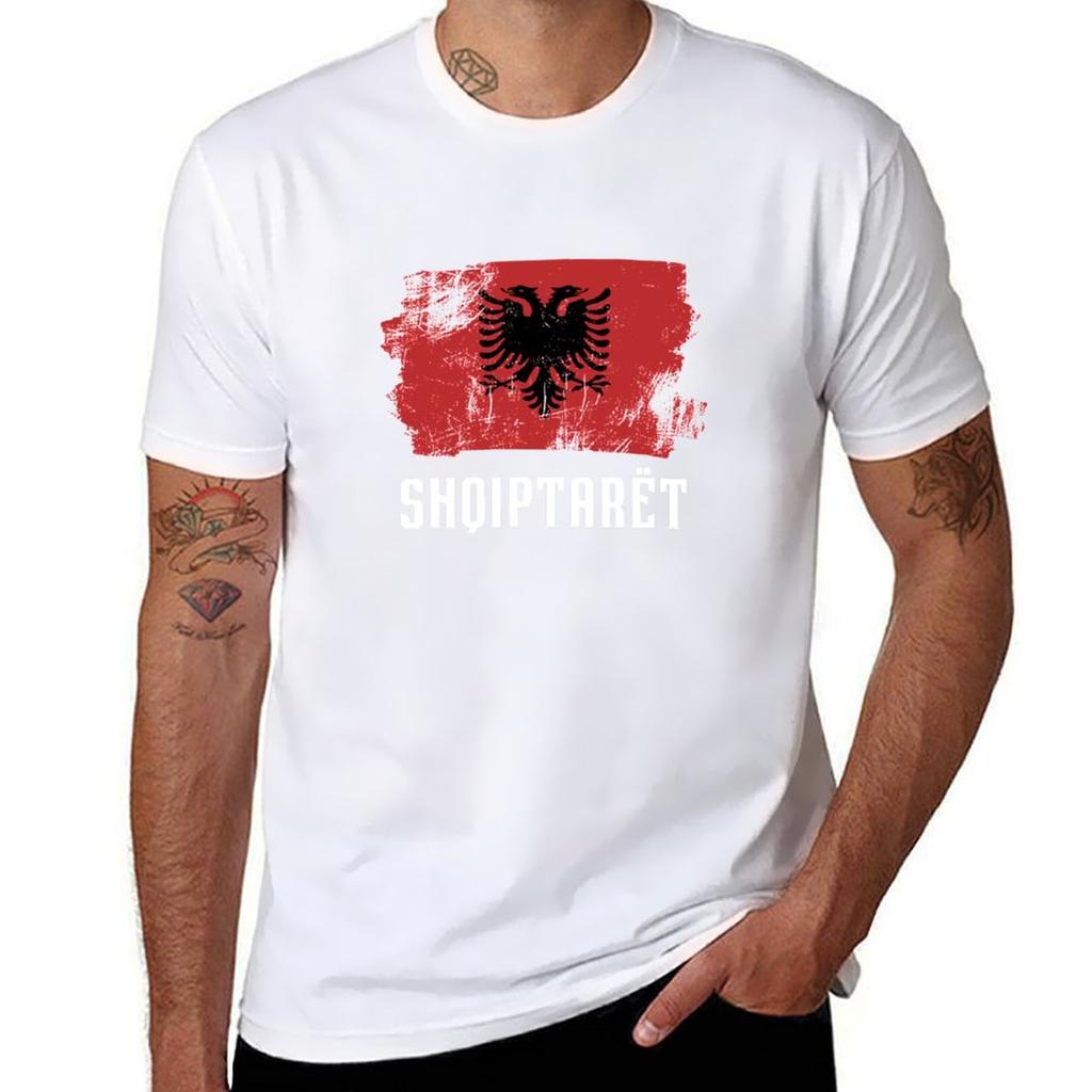 albania boy - albania man T-Shirt man t shirt graphic cotton tshirt 100% cotton t shirts man 100% T-Shirt