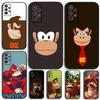 Чехол для телефона с игрой D-Donkey Kong для Samsung Galaxy A13, A21s, A22, A31, A32, A52, A53, A71, A80, A91, Мягкий черный чехол