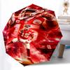 Складной зонт с принтом LOGO San Francisco 49ers, для улицы, отдыха и путешествий, прочная ткань зонта, подарок на день рождения и праздник