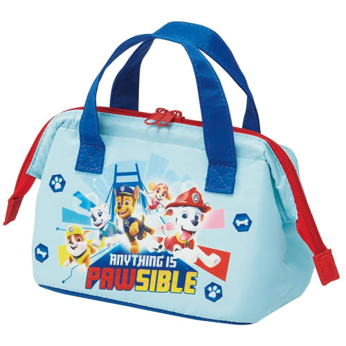 Skater Insulated Lunch Bag, Pouch, Children's Size, For Children's Bento Boxes, Paw Patrol, Boys KGA0