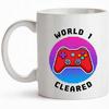 Personalized 1st Anniversary Coffee Mug for Him – 1 Year Together Gift, Custom Heart Design, Microwave & Dishwasher Safe