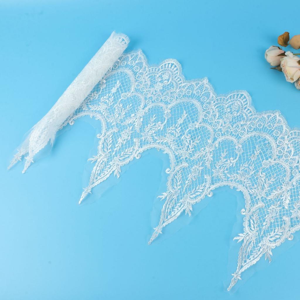 Bead Mesh Large Lace Decoration Hollow Lace Dance Dress Wedding Dress Clothing Accessories 36Cm