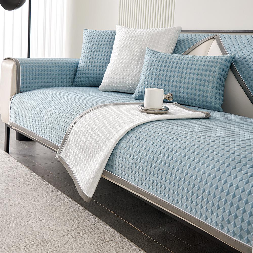 Подушка для дивана Ice Silk Cool Summer, простая, доступная, роскошная, модная, нескользящая, стираемая в стиральной машине, с защитой от царапин, чехол для детского слинга