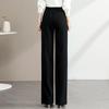 Fanzhen Women's High-Waist Loose Wide-Leg Trousers
