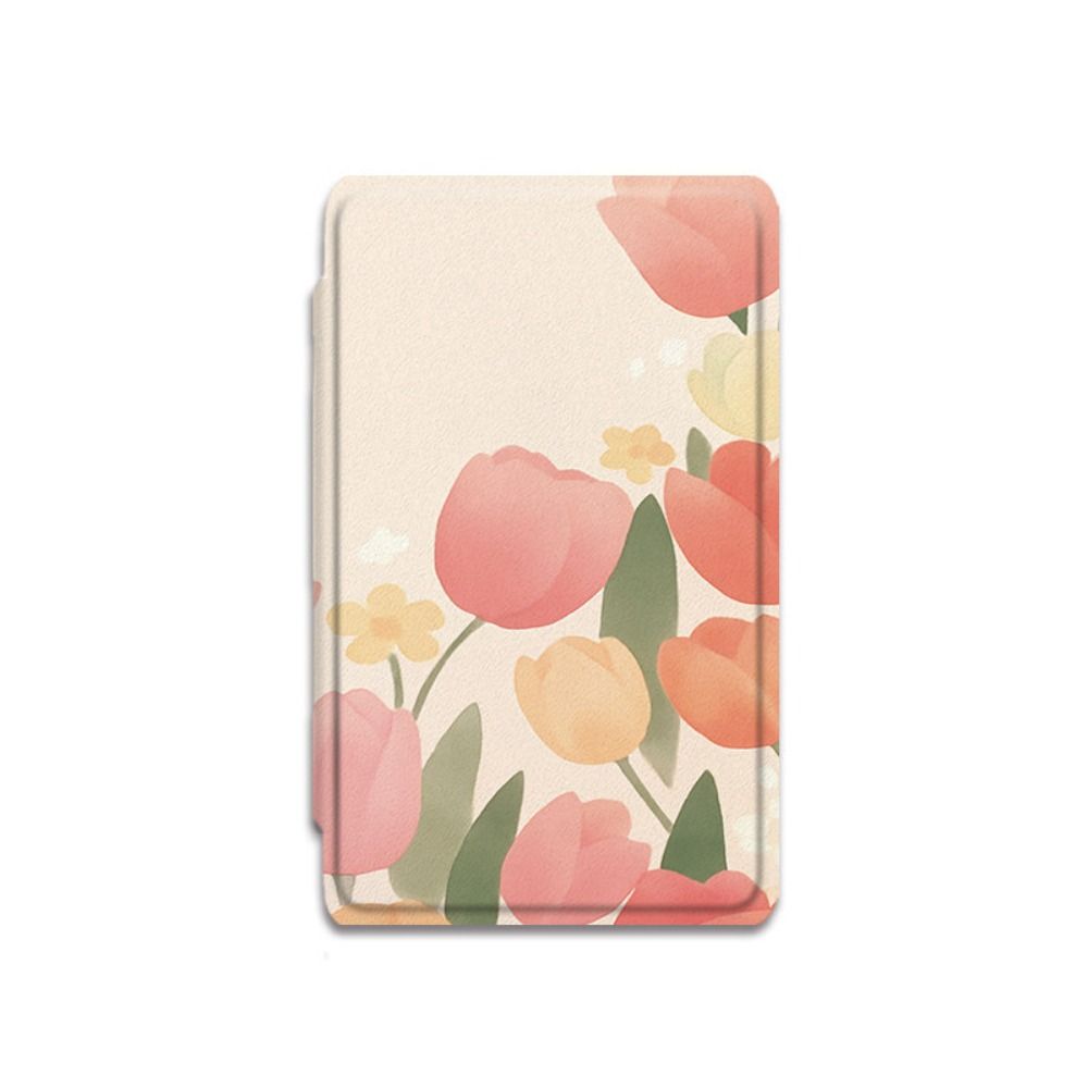 PU Leather Surface Magnetic Case Anti-fall EBook Reader Shell for XTEINK X4/X3 Reader Protection