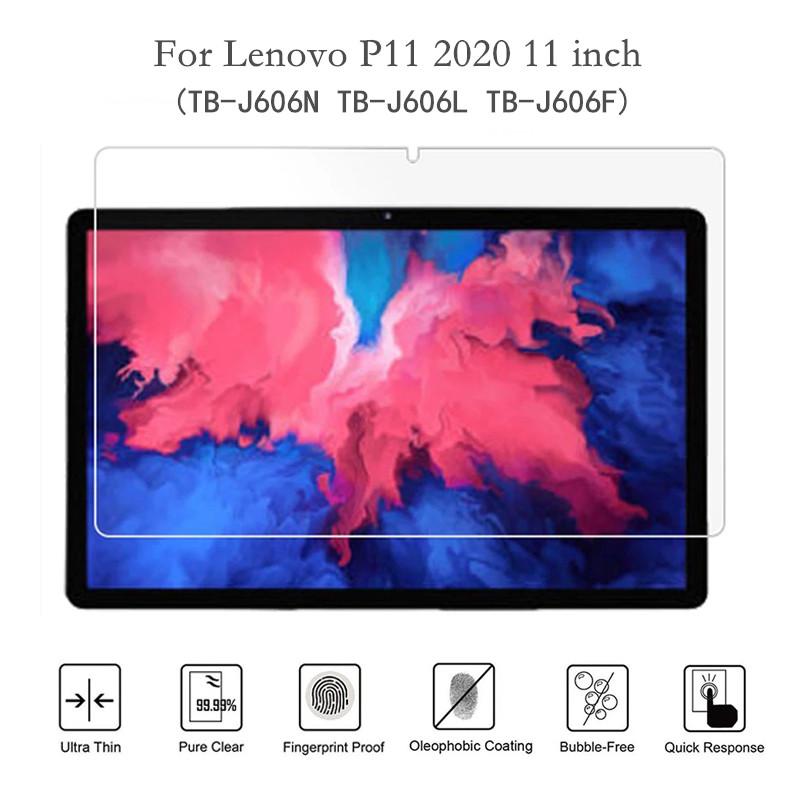 1PC/2PC/3PC 9H Tempered Glass Film For Lenovo P11 TB-J606N TB-J606L Tablet Screen Protector for 2020 Lenovo Xiaoxi Pad P11 J606F 11 Inch NOT Soft Film