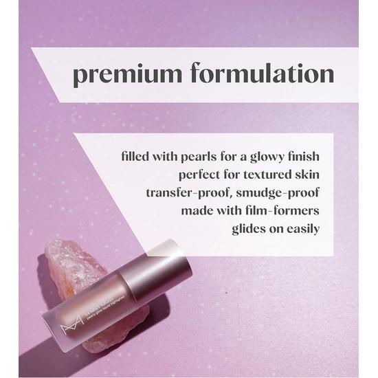 Жидкий хайлайтер House Of Makeup | Яркий, не размазывающийся хайлайтер для макияжа | Не размазывающийся хайлайтер для макияжа | 6 мл (Лунный свет, 6 мл)