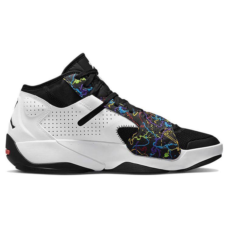 Мужские кроссовки Air Jordan Zion 2 PF Noah Черные Белые Green-Strike DO9068-003