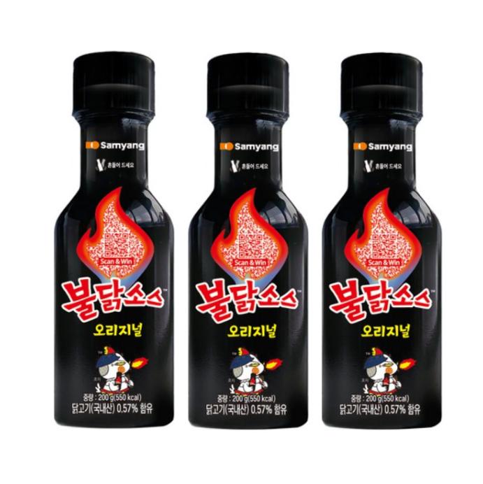 Samyang Острый куриный соус с оригинальным вкусом (16 г/ 200 г/ 2 кг) (10 вариантов)