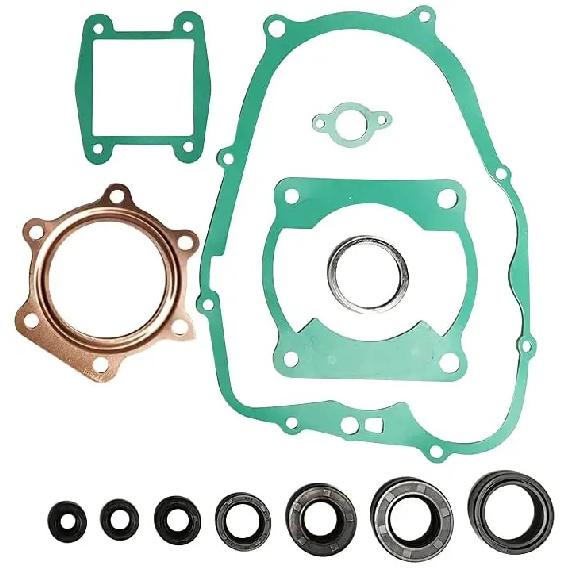 Engine Head Complete Gasket Kit with Oil Seals Top Bottom End Set Compatible for Yamaha Blaster 200 YFS200 1988-2006