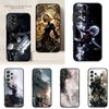 Чехол для телефона N-NieR Automata 2B для Samsung S24,23,22,21,20,10,10E,S9 Plus FE Note 20 Ultra 10,9 Plus Черный Чехол