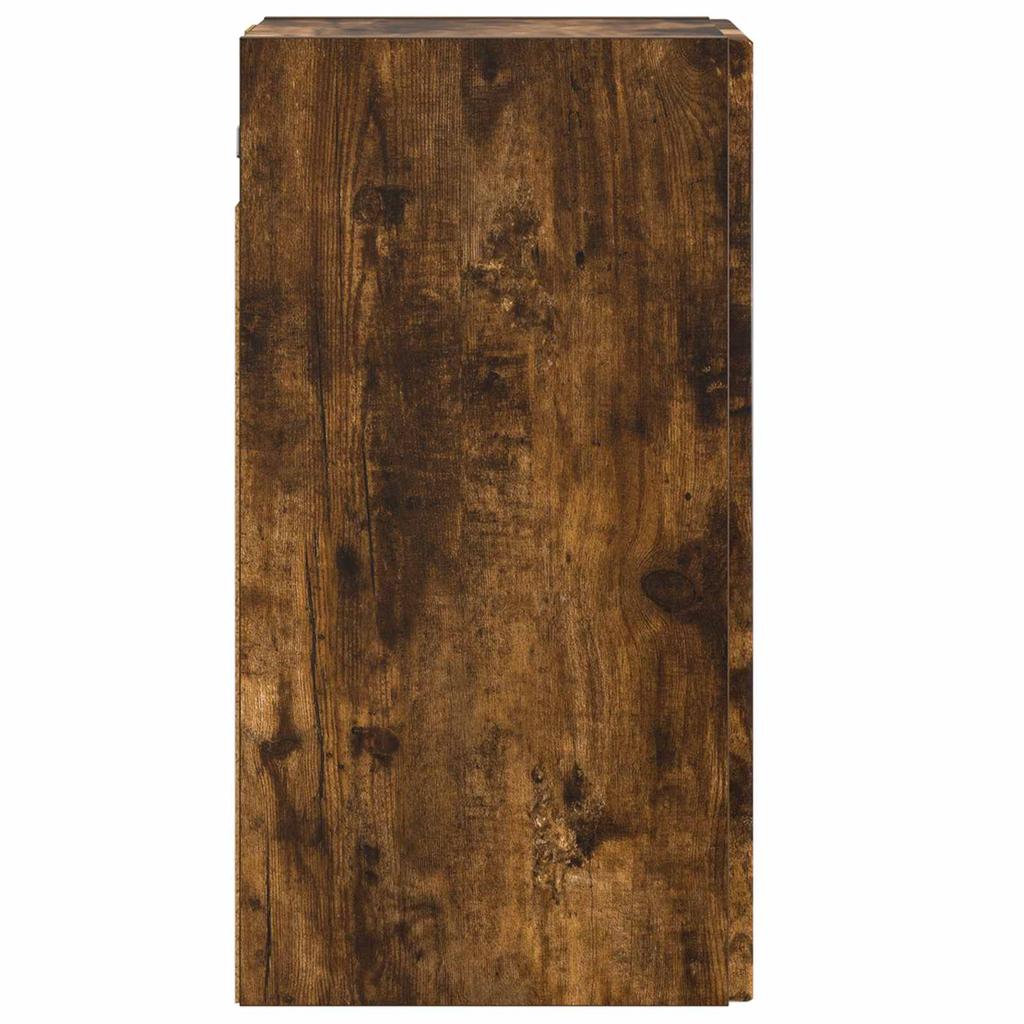 Bathroom Wall Cabinet DELFT Smoked Oak 30 x 31 x 59 cm