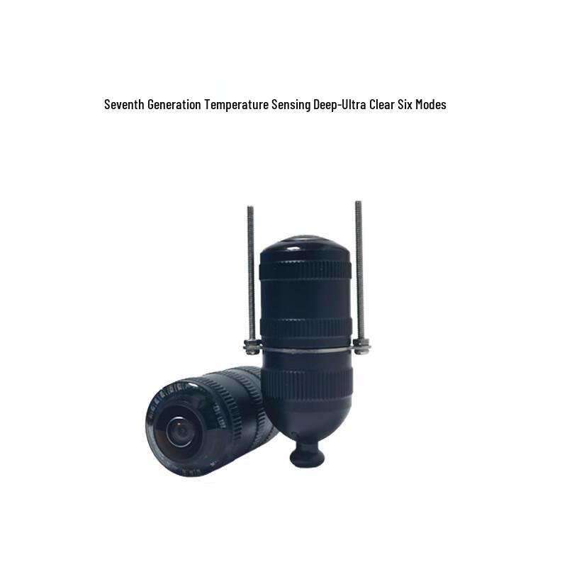 Jiaolong Ультра-прозрачная подводная камера для рыбалки с датчиком температуры и глубины