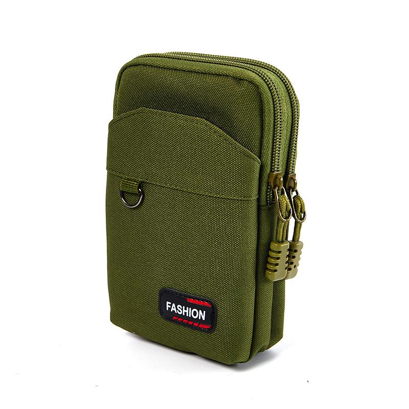 Двухслойная сумка EDC Molle для улицы, военная поясная сумка-бананка для мужчин, сумка-подсумок для телефона