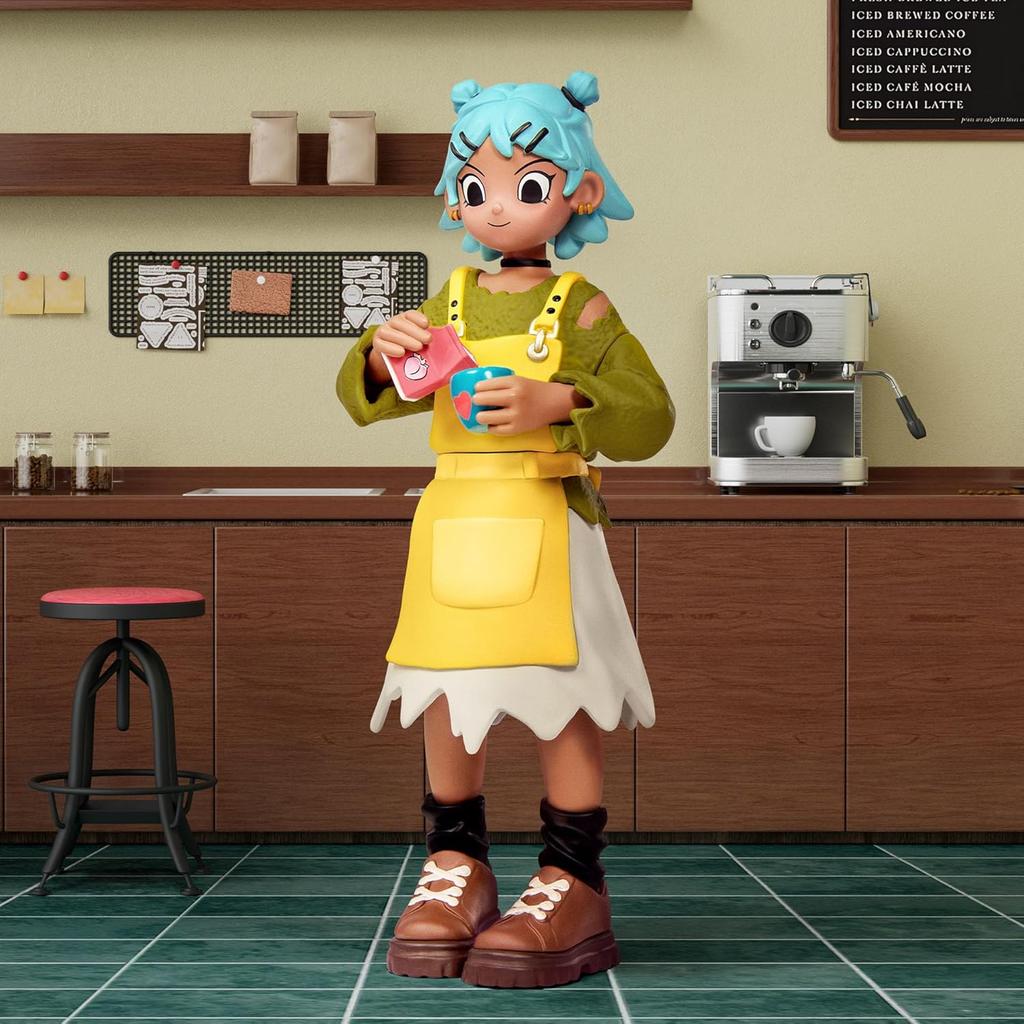 POP MART Peach Riot Rush Hour Series Figures Blind Box Figures,Holiday Birthday Gifts for Girls and Boys, Single Box