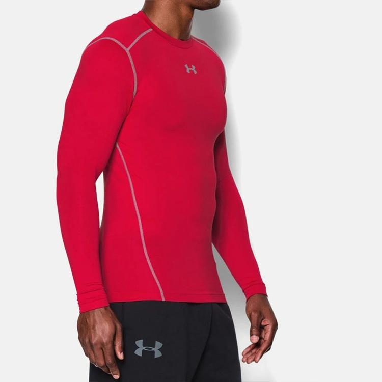 Under Armour ColdGearArmour Compression Crew Shirt 'Red' Men's 1265650-600