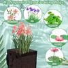 Сетчатая корзина для прудовых растений, мешок для выращивания водных растений, многоразовые большие горшки-плантаторы с ручками для выращивания кувшинок, лотосов, водных растений