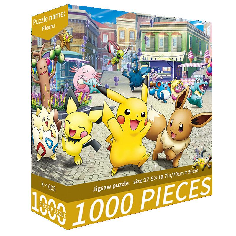 1000-Piece Cute Challenging Educational Jigsaw Puzzle for Adults - Stress Relief Birthday Gift for Her