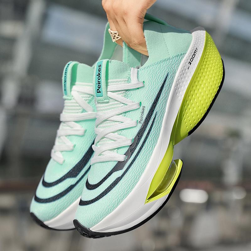 Мужские Женские Максимально Амортизированные Кроссовки для Ходьбы и Бега, Подошва-Платформа, Легкие и Дышащие, Подходят для Марафонов