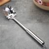 Pasta Scoops Noodle Spoon Scoop Colander Spaghetti Ladle Slot Stainless Steel Colander Kitchen Gadget