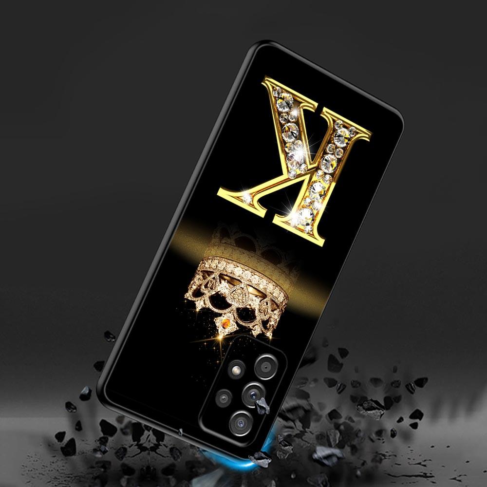 Чехол для телефона с буквами M L E T K J I U для Samsung Galaxy A57 A56 A37 A55 A36 A26 A54 A52 A35 A34 A25 A17 A16 A15 A07 A06 Мягкая накладка