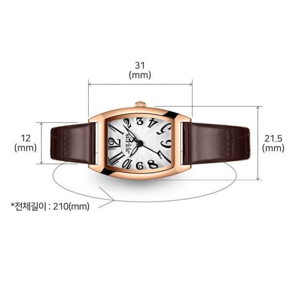 Женские наручные часы Женские часы Кожаные часы Кожаный ремешок Модные часы Повседневная вещь Компания Julius Подарок девушке JULIUS JA-1334