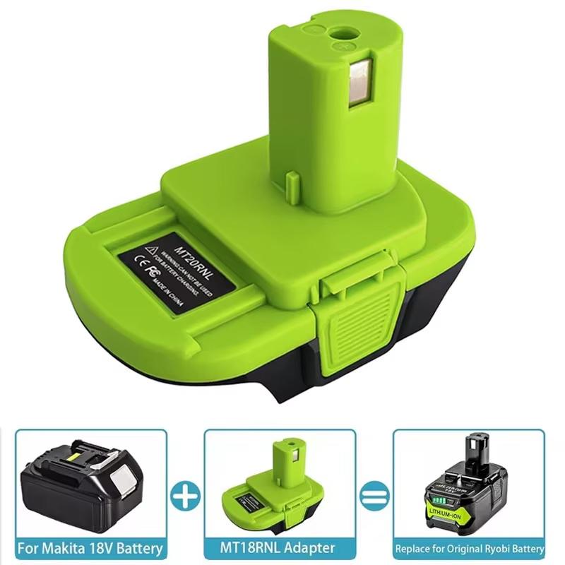 Адаптер батареи для Makita к для Ryobi 18V Адаптер батареи электроинструмента Преобразователь для батареи Makita18V к для электроинструмента Ryobi 18V