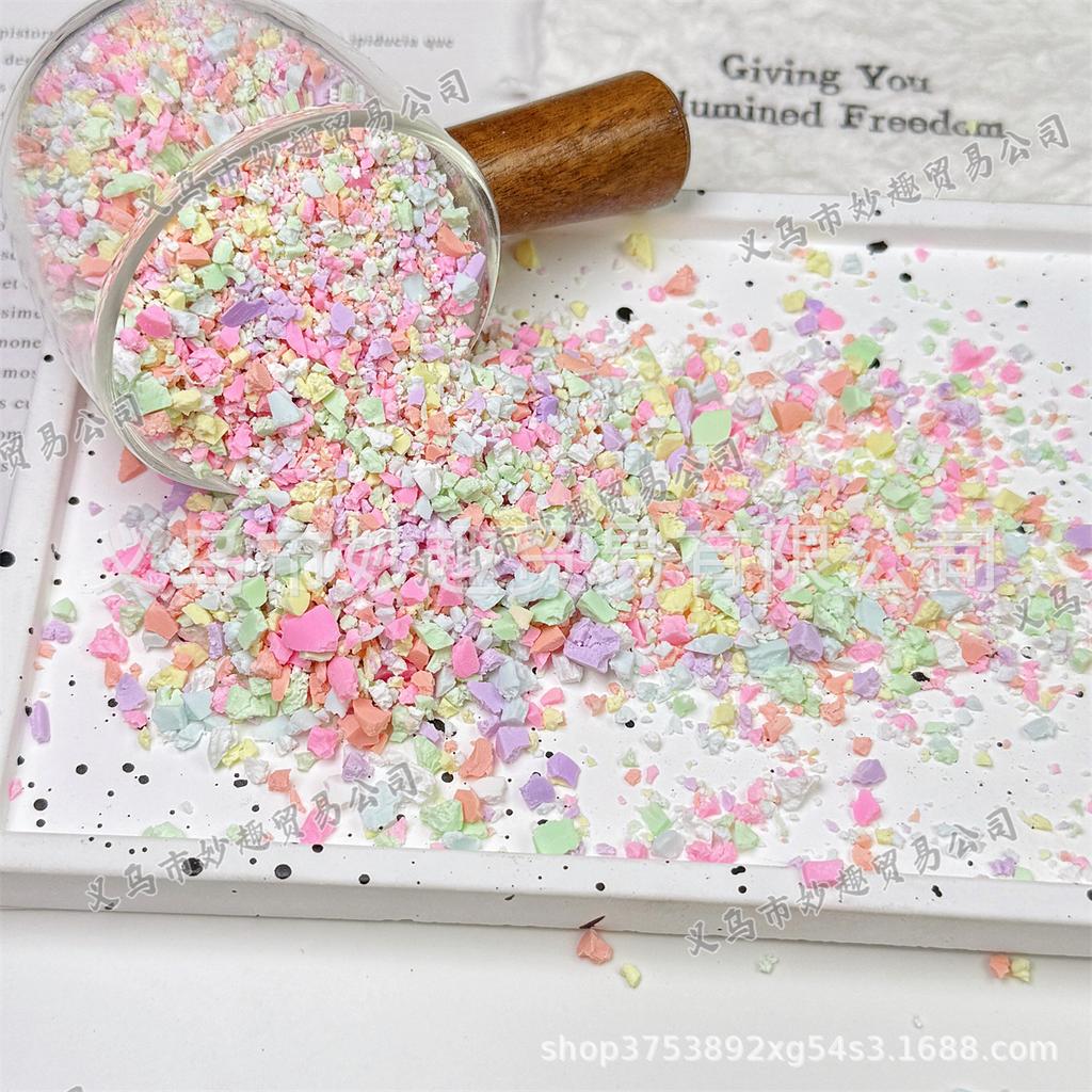 Simulated Food Play Chocolate Soft Pottery Crushed Handmade Diy Made Kneaded Music Cream Glue Ice Cream Cake Material