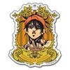 TV Anime Bizarre Golden Emblem Acrylic Keychain Narancia Ghirga "JoJo's Adventure Wind" (5)